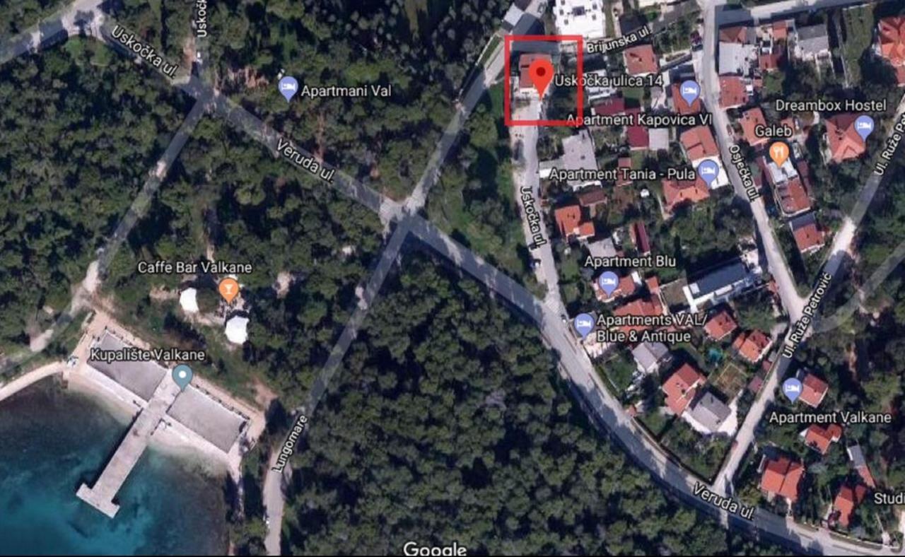 Apartmán Artists Loft Pula Exteriér fotografie
